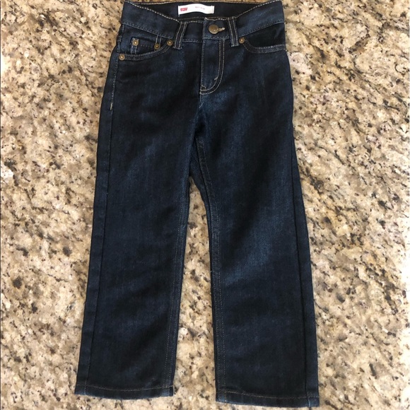 Levi's Other - Little Boys Levi’s 511 Slim Dark Denim Jeans Size 4 Regular (3-4 years old)